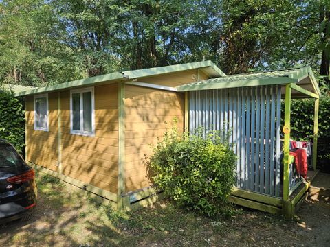 CHALET 5 personnes - Chalet 2 chambres + terrasse couverte