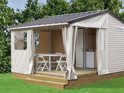 MOBILHOME 5 personnes - toilé TIT'HOME 2 chambres (sans sanitaires)