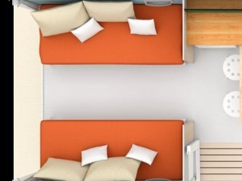 TENTE 4 personnes - Coco Sweet 2 chambres (sans sanitaires)