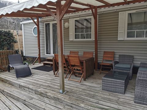 MOBILHOME 6 personnes - M°6 Ohara / 3 chambres + grande terrasse couverte MOBILHOME 6 personnes - M°6 Ohara / 3 chambres + grande terrasse couverte