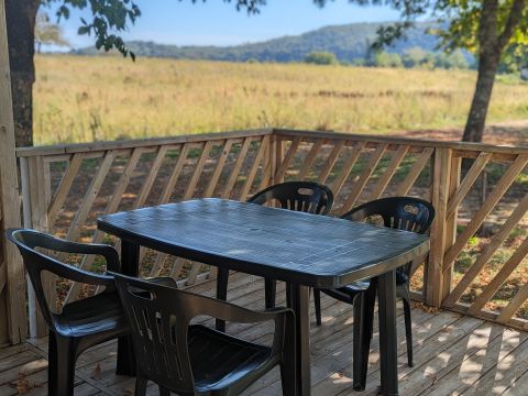 MOBILHOME 4 personnes - CONFORT - Loggia