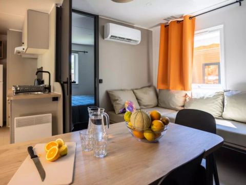 MOBILHOME 6 personnes - Mobil-Home Riviera 4 Pièces 6 Personnes Climatisé