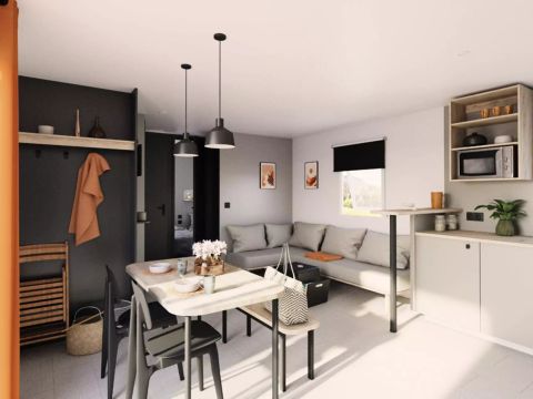 MOBILHOME 6 personnes - Riviera+ 4 Pièces 6 Personnes Climatisé + TV 2sdb