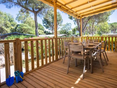 MOBILHOME 4 personnes - Riviera 3 Pièces 4 Personnes Climatisé