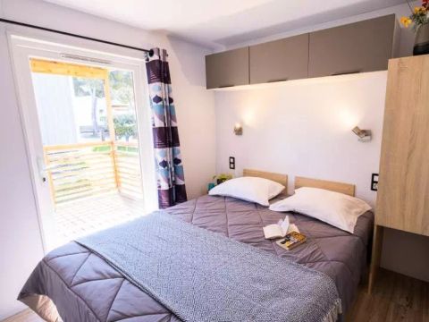 MOBILHOME 4 personnes - Mobil-Home Iroise 3 Pièces 4 Personnes Climatisé 2sdb