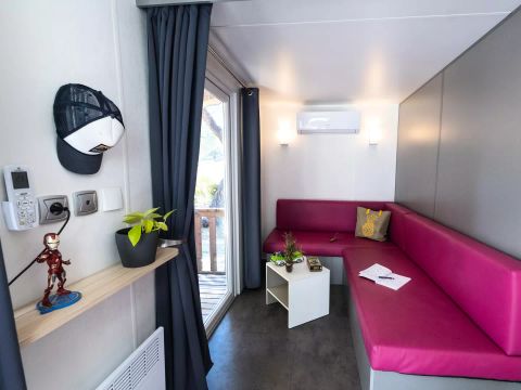 MOBILHOME 6 personnes - Mobil-home Premium 4 pièces 6 personnes climatisé