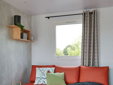 MOBILHOME 5 personnes - Cottage Opale  Vacances 2 Chambres  27m2 - Terrasse en bois