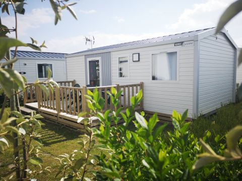 MOBILHOME 4 personnes - Cottage Opale  Vacances - 2 Chambres -  27m2 - Terrasse en bois