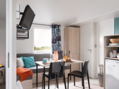 MOBILHOME 5 personnes - Cottage Opale  Vacances 2 Chambres  27m2 - Terrasse en bois