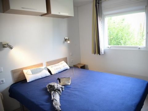 MOBILHOME 4 personnes - Cottage Opale Lounge -  2 Chambres -  30 m2- Terrasse semi-couverte