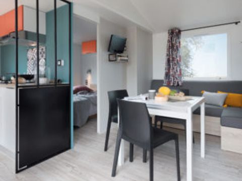 MOBILHOME 5 personnes - Cottage Opale Cocoon 2 Chambres  30 m2- Terrasse semi-couverte