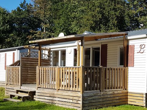 MOBILHOME 5 personnes - STANDARD 29m² - 2 chambres + terrasse couverte