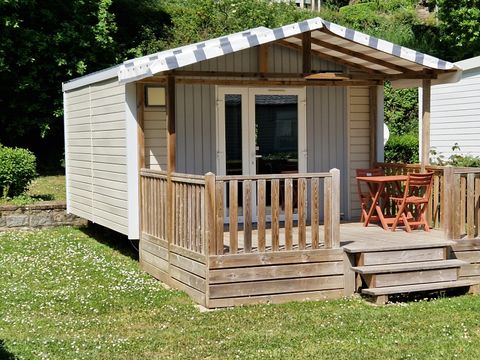 MOBILHOME 2 personnes - CONFORT 18m² 1 chambre - terrasse couverte