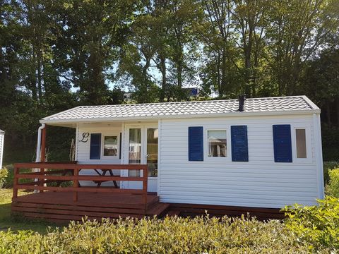 MOBILHOME 4 personnes - STANDARD 25m² - 2 chambres + terrasse intégrée