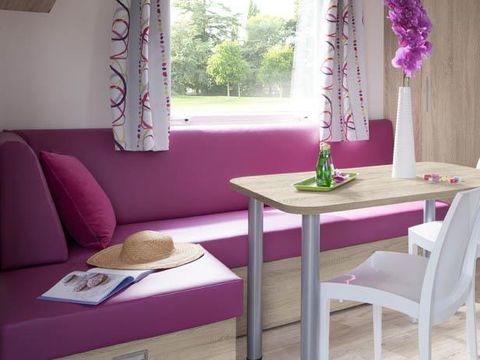 Mobilhome 8 personnes - Mobil-home CONFORT 33m² -3 chambres avec terrasse couverte