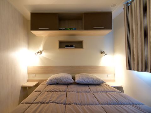 MOBILHOME 6 personnes - Mobil-Home PREMIUM 35m² 3 chambres avec terrasse couverte et lave-vaisselle