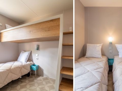 Mobilhome 6 personnes - Cottage Violette - 3 chambres - 1 salle de bain ***