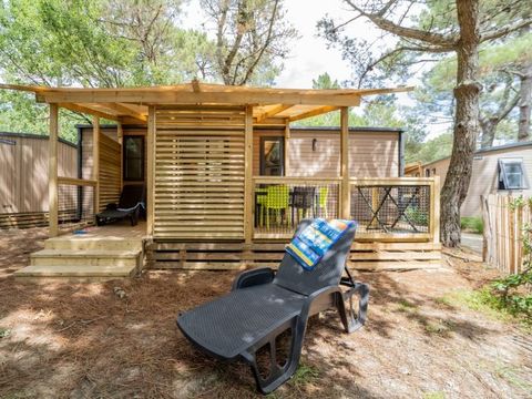 Mobilhome 6 personnes - Cottage Violette - 3 chambres - 1 salle de bain ***