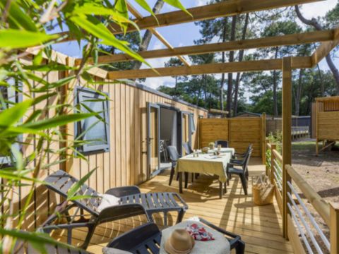 Mobilhome 8 personnes - Cottage Rosa - 4 chambres - 2 salles de bain ****