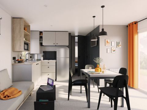 Mobilhome 8 personnes - Cottage Rosa - 4 chambres - 2 salles de bain ****