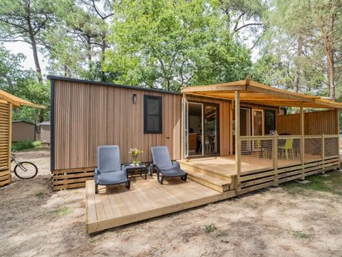 MOBILHOME 6 personnes - Cottage Horthense 6 pers 3 Ch 2 Sdb *****