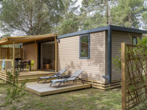 Mobilhome 4 personnes - Cottage Tulipe - 2 chambres - 2 salles de bain Premium