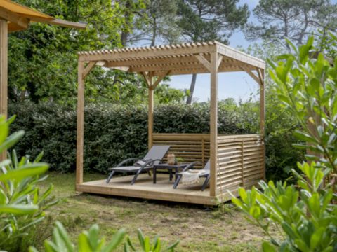 Mobilhome 4 personnes - Cottage Tulipe - 2 chambres - 2 salles de bain Premium