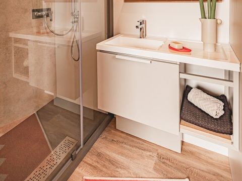 MOBILHOME 4 personnes - Cottage Tulipe 4 pers 2 Ch 2 Sdb Premium