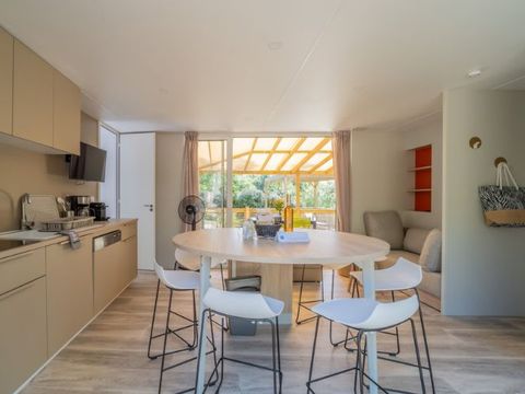 MOBILHOME 4 personnes - Cottage Tulipe 4 pers 2 Ch 2 Sdb Premium