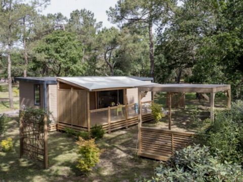 Mobilhome 6 personnes - Cottage Lys - 3 chambres - 2 salles de bain Premium