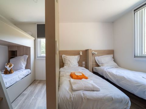 Mobilhome 6 personnes - Cottage Lys - 3 chambres - 2 salles de bain Premium