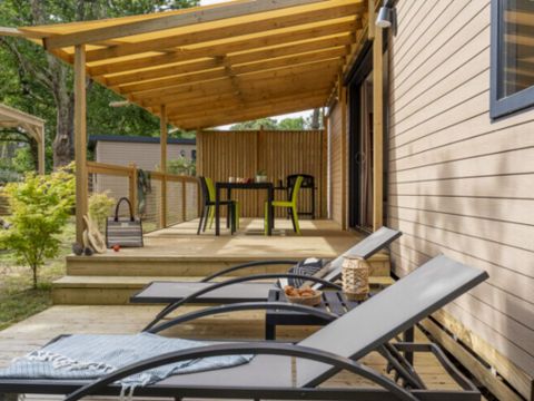 Mobilhome 6 personnes - Cottage Lys - 3 chambres - 2 salles de bain Premium
