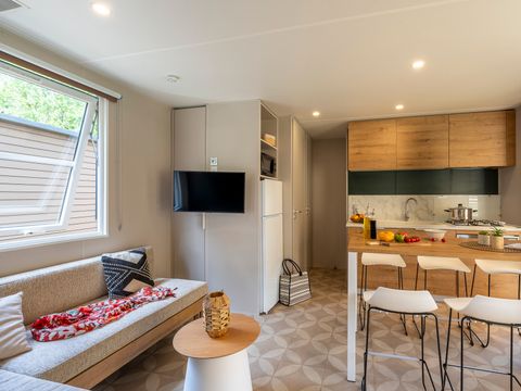MOBILHOME 6 personnes - Cottage Family TV LV Wifi - 3 chambres - 6 personnes