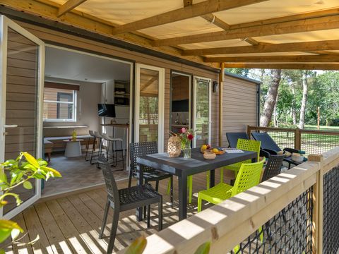 MOBILHOME 6 personnes - Cottage Family TV LV Wifi - 3 chambres - 6 personnes