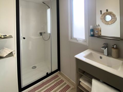 MOBILHOME 4 personnes - Cottage Iris 3 Pièces 4 Personnes + TV