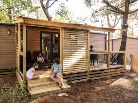 MOBILHOME 6 personnes - Cottage Violette 4 Pièces 6 Personnes + TV