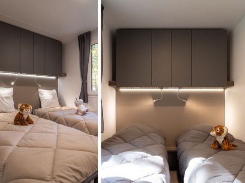 MOBILHOME 6 personnes - Cottage Lilas 6 p 3 Ch 2 Sdb ****