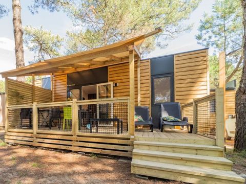 Mobilhome 6 personnes - Cottage Lilas - 3 chambres - 2 salles de bain ****