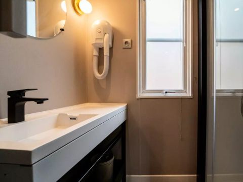 MOBILHOME 4 personnes - Cottage Jacinthe 3 Pièces 4 Personnes + TV