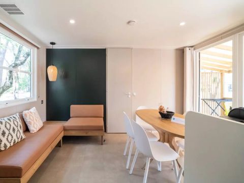 MOBILHOME 6 personnes - Cottage Hortense 4 pièces 6 personnes + TV