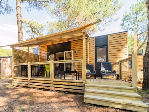 MOBILHOME 6 personnes - Cottage Lilas 4 Pièces 6 Personnes Climatisé + TV  2 sdb ****