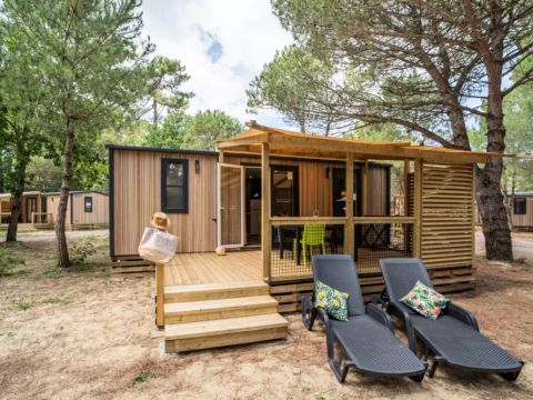 MOBILHOME 4 personnes - Cottage Iris 3 Pièces 4 Personnes + TV ***