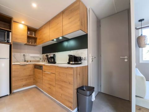 MOBILHOME 4 personnes - Cottage Jasmin 3 Pièces 4 Personnes + TV ****