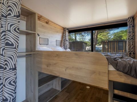 TENTE TOILE ET BOIS 5 personnes - Tiny Logde 2ch 5p avec vue forêt