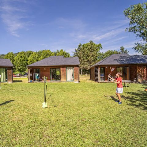 Le Village de Gîtes de Booz (Les Chalets de Booz)  - Camping Lozere - Image N°3