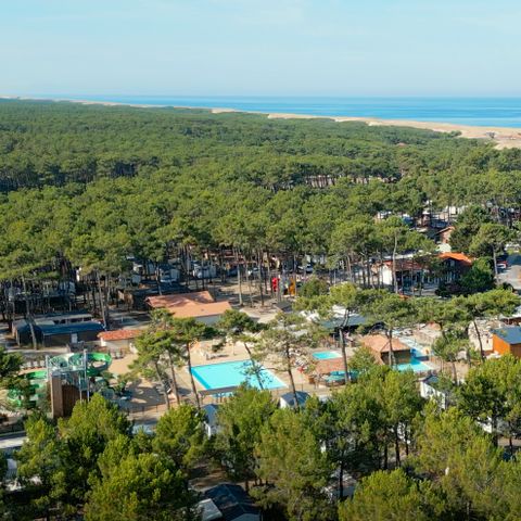 Camping Club Les Tourterelles 4* - MS VACANCES - Camping Landes