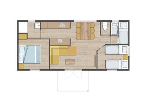BUNGALOW 6 personnes - Charlies Dune House