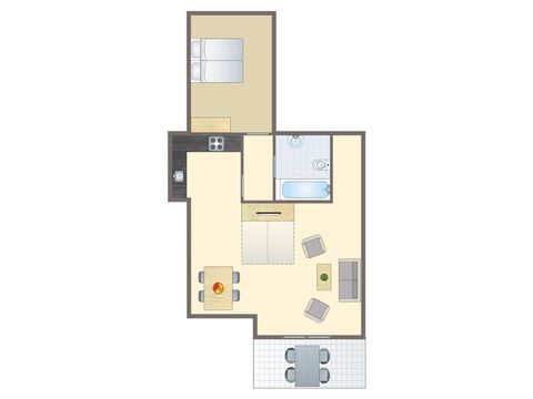 APPARTEMENT 4 personnes - Appartement de vacances pour 4 personnes