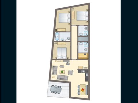 APPARTEMENT 6 personnes - 6LA