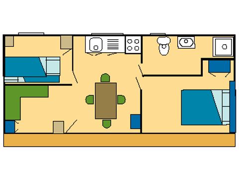 CHALET 4 personnes - Oasis